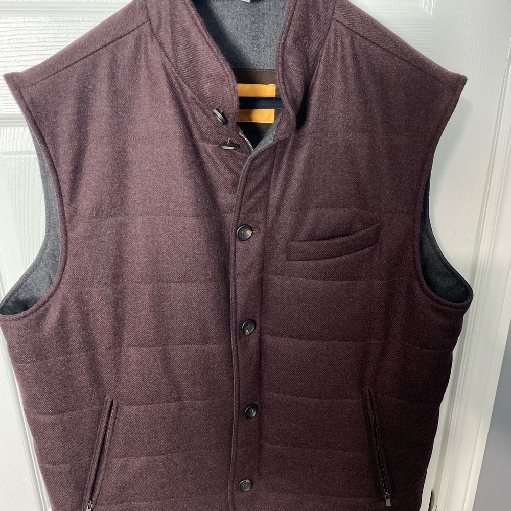 Harold Dark Burgundy Men's Vest